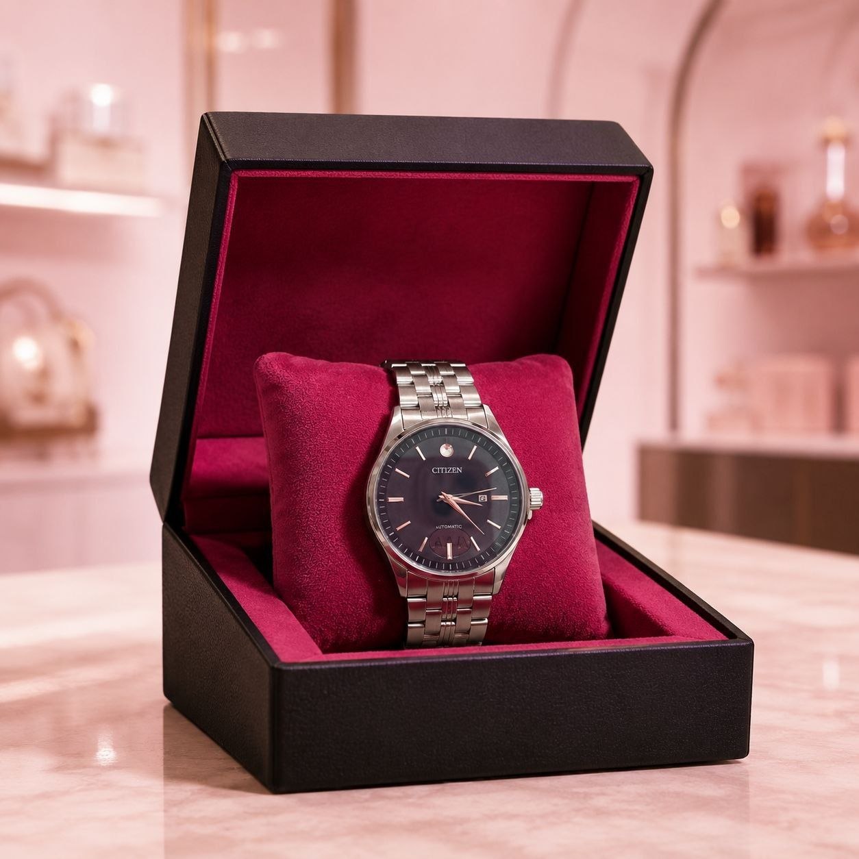ساعت سیتیزن اَتِسا سوپر تیتانیوم صفحه آبی | Citizen Attesa Super Titanium Blue Dial