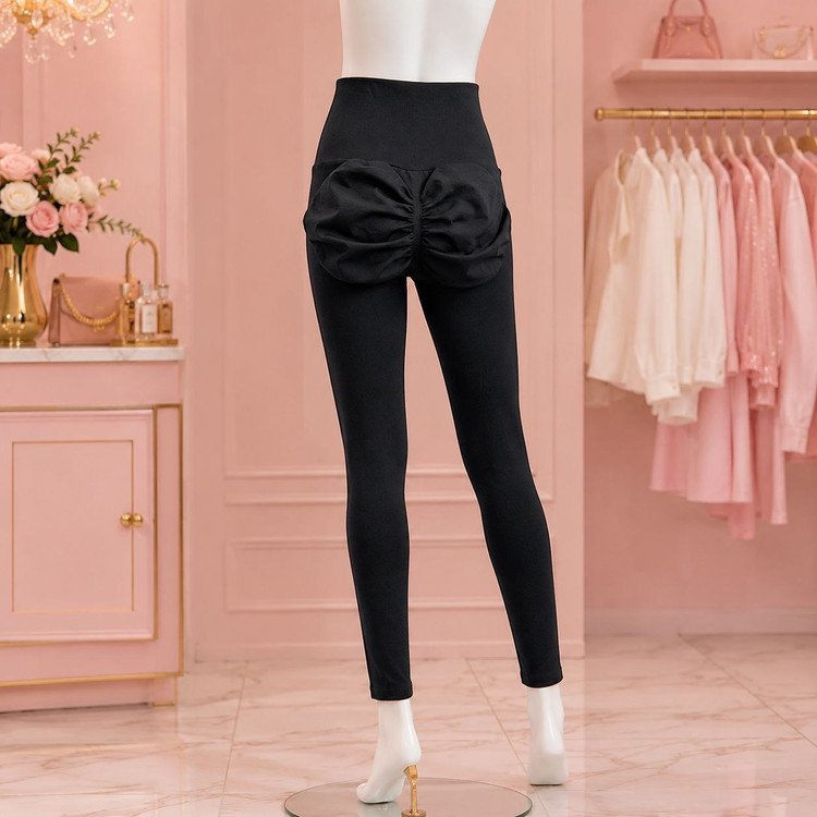 لگ سیملس گنی زنانه پشت چیندار | لگ وارداتی فرمدهنده کمرگنی Seamless