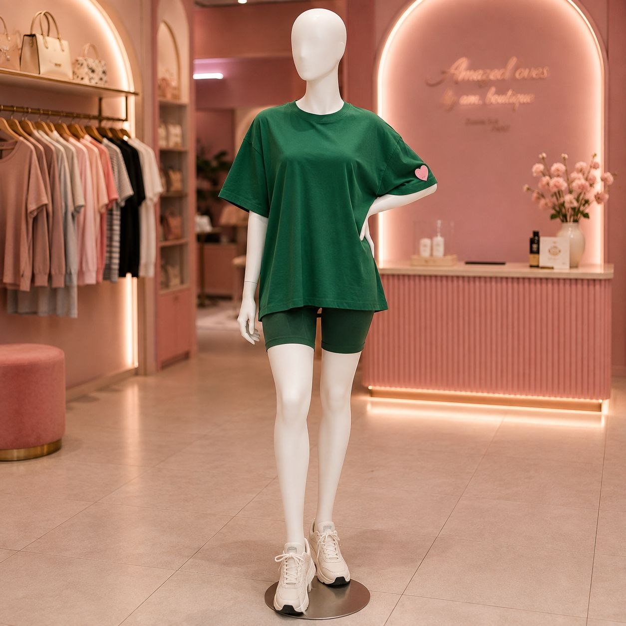 تیشرت باکسی لانگ (Oversized Boxy T-Shirt)