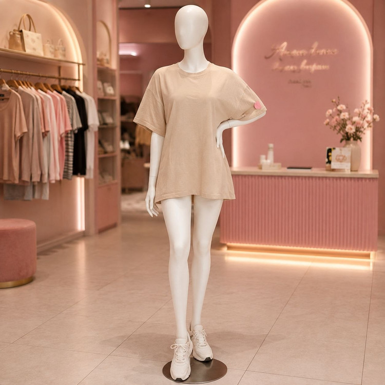 تیشرت باکسی لانگ (Oversized Boxy T-Shirt)