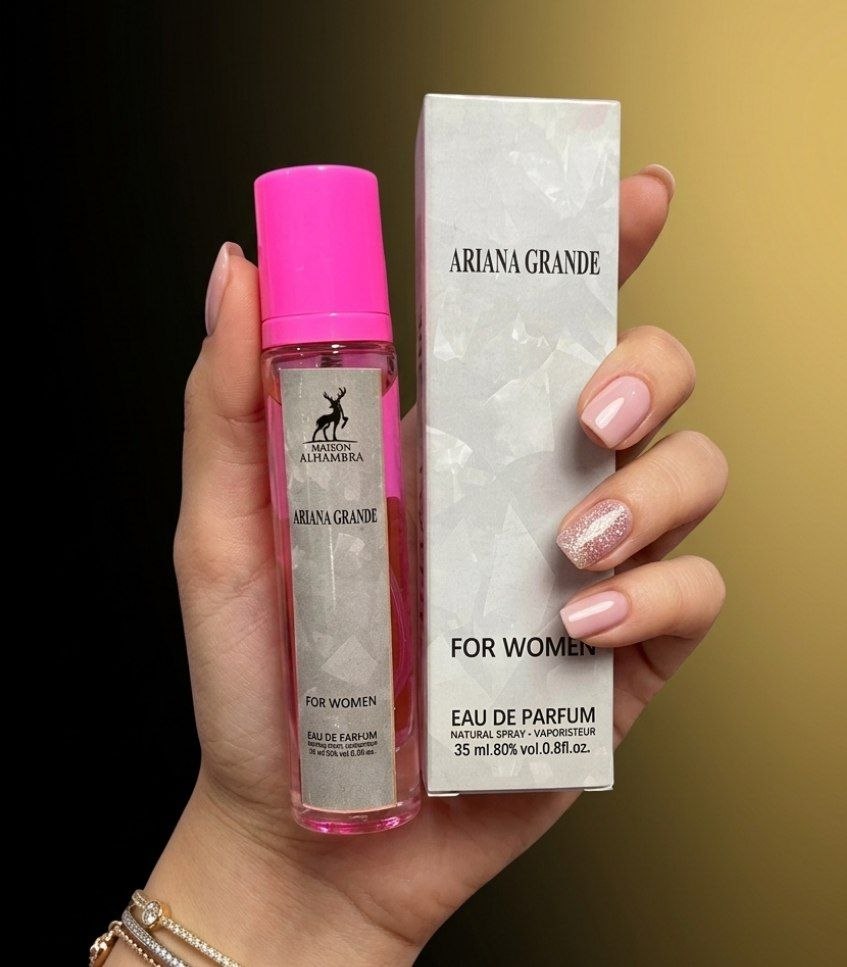 عطر جیبی ۳۵ میل آریانا گرنده مِیسون الحمبرا (Ariana Grande Sweet Like Candy) – شیرین، دخترانه و پرطرفدار