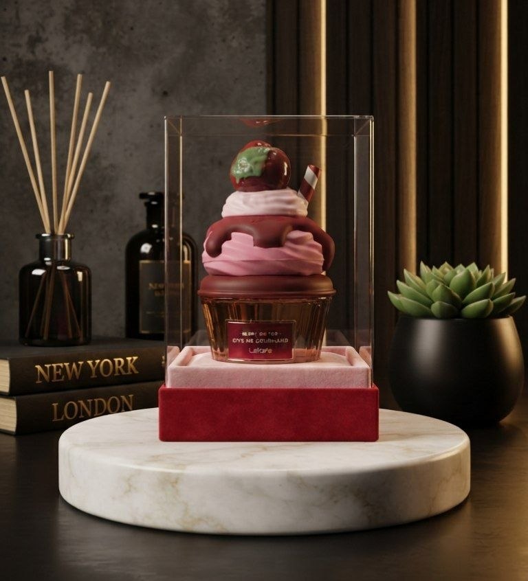 خرید عطر ادکلن لطافه بری آن تاپ (Lattafa Berry on Top) | ادکلن زنانه شیرین و گورماند کاپ‌کیکی