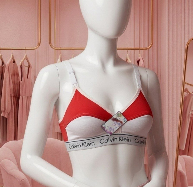 سوتین راحتی اسپرت کلوین کلین (Calvin Klein) کد ۷۵ | نخی، بدون فنر و ضد حساسیت