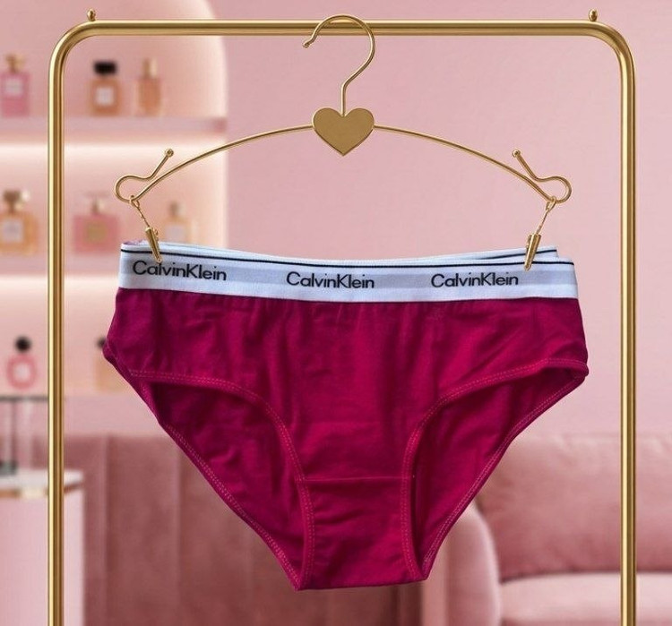 شورت زنانه کلوین کلین (Calvin Klein) مدل نخی خاکستری | ضد حساسیت و فوقالعاده راحت