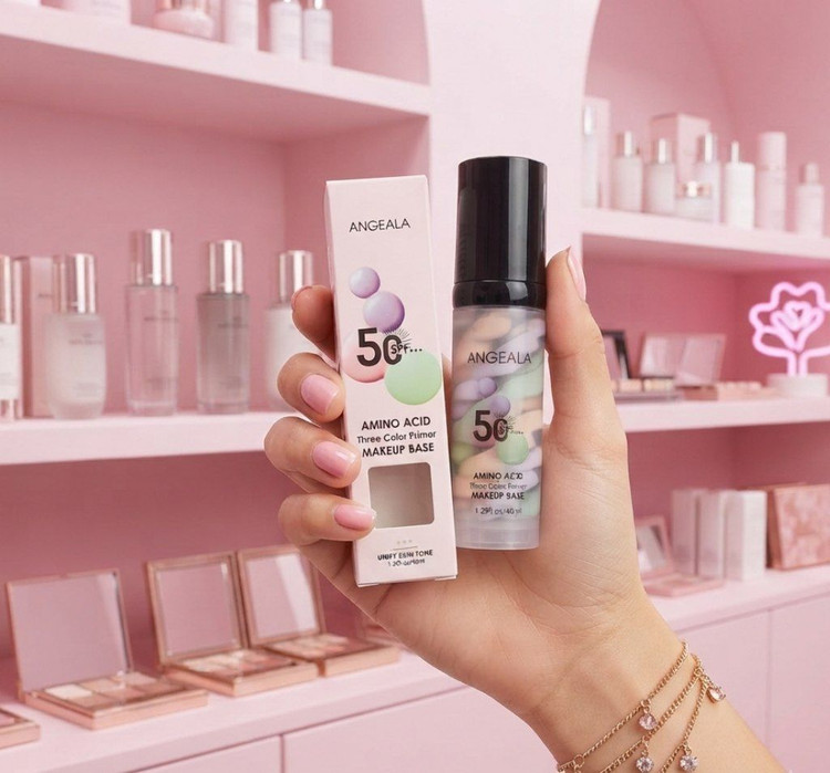 پرایمر سه کاره آمجلا (ANGEALA) مدل Amino Acid با SPF50