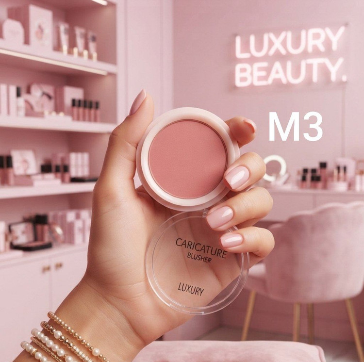 رژگونه کاریکاتور
